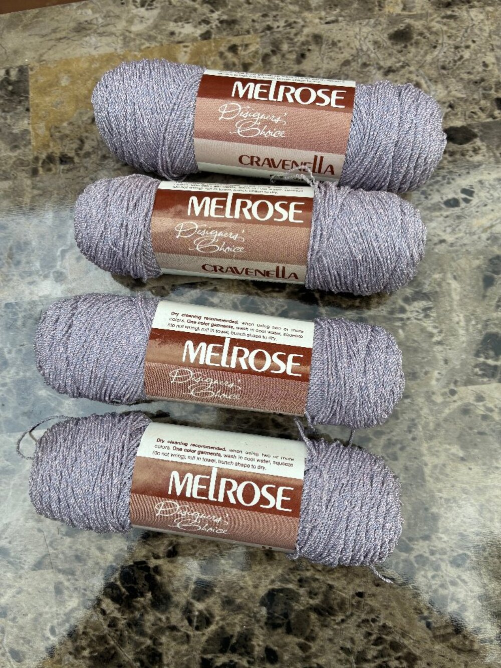 Yarn 4 Skeins Melrose Designer’s Choice